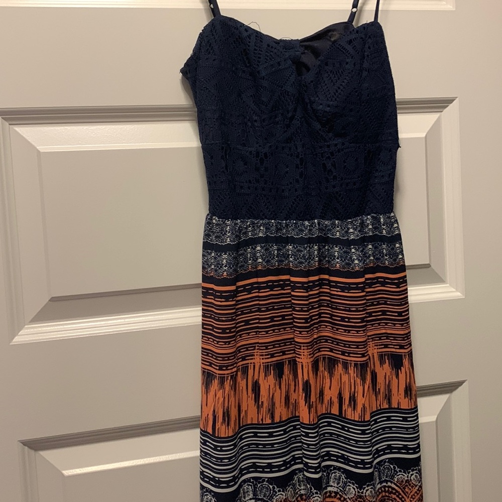 B1G1 Free items under $10! Small open back maxi dress